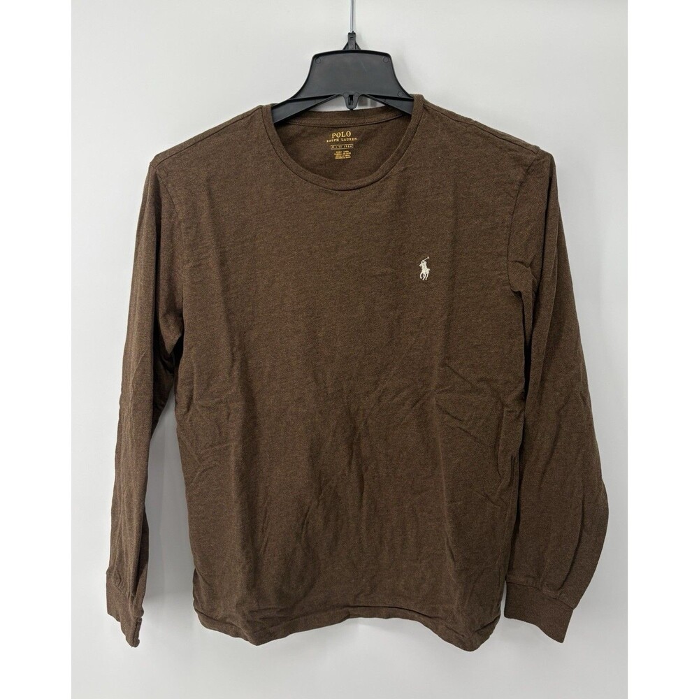 Polo Ralph Lauren Men’s Long Sleeve Brown Shirt Size Medium
